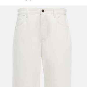 The Row White Eglitta Denim, Brand New Size 8